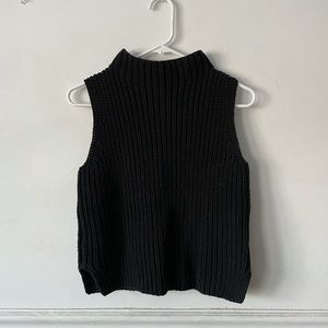 Madewell Sweater Tank in Black, size xs
